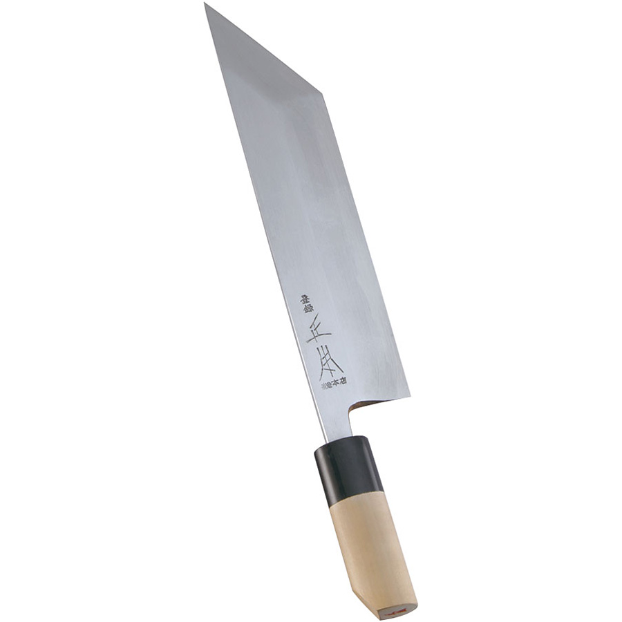 正本　総本店　玉白鋼　鰻さき庖刀　240mm 正本総本店 正本 本霞玉白鋼 鰻サキ 22.5cm - 調理器具のSHOKUBI