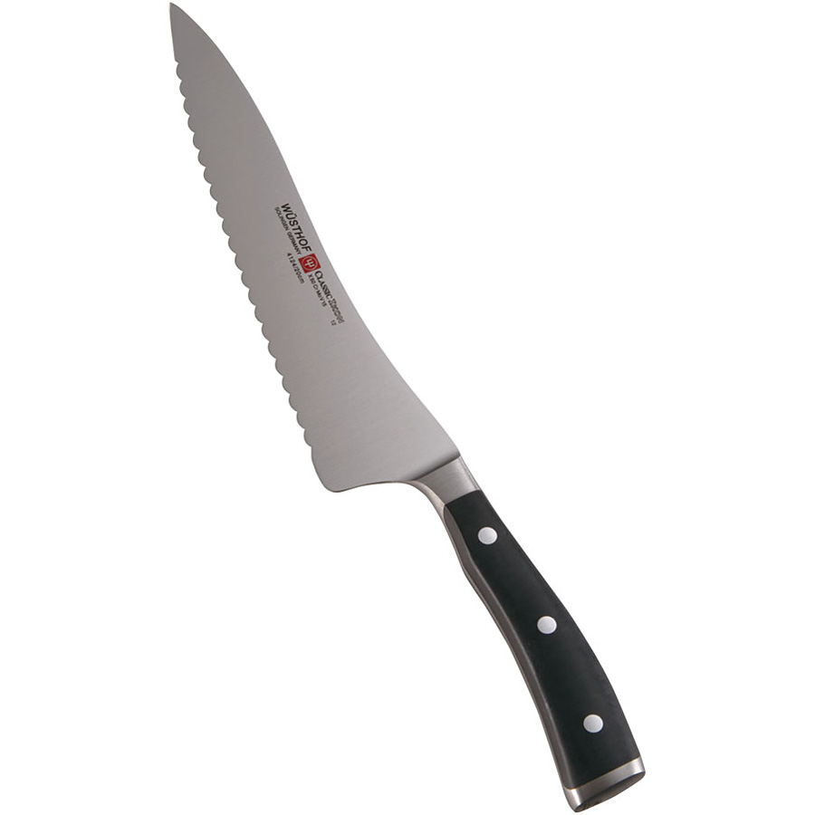 ヴォストフ クラシックアイコン ブレッドナイフ 波刃 20cm 4124 - 調理