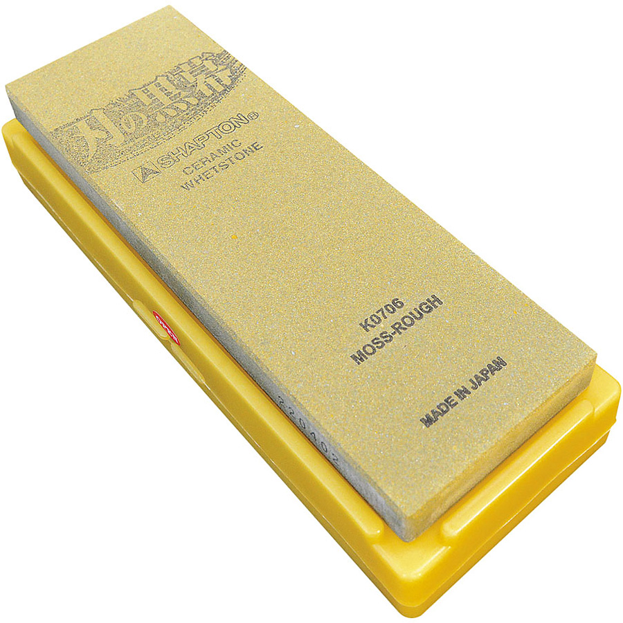 シャプトン 刃の黒幕 セラミック砥石 荒砥石 モス #220 - 調理器具の