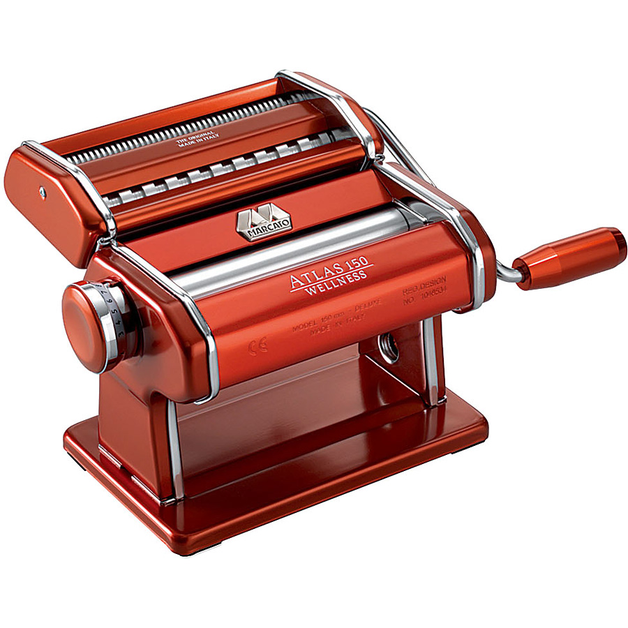 アトラス プレミアムカラー パスタマシーン No.020404 レッド