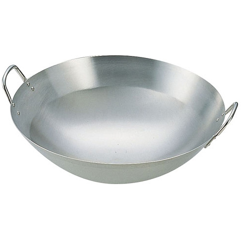 中華ステンレス鍋 大屋製作所 18-8 ステンレス 中華鍋 60cm - 調理器具のSHOKUBI