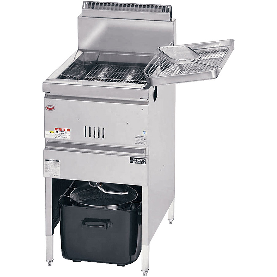 マルゼン ガス式フライヤー 一槽式 MGF-13K 都市ガス - 調理器具のSHOKUBI