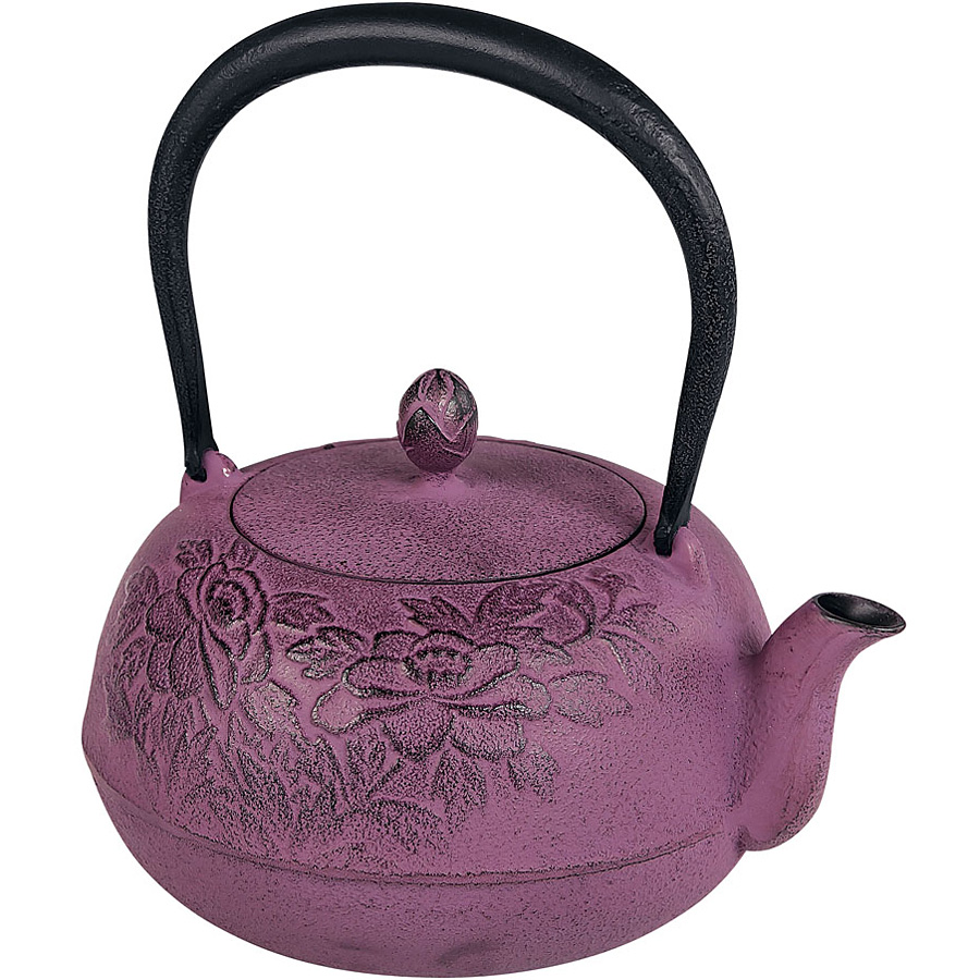 池永鉄工 鉄瓶 瑞光 紫 - 調理器具のSHOKUBI