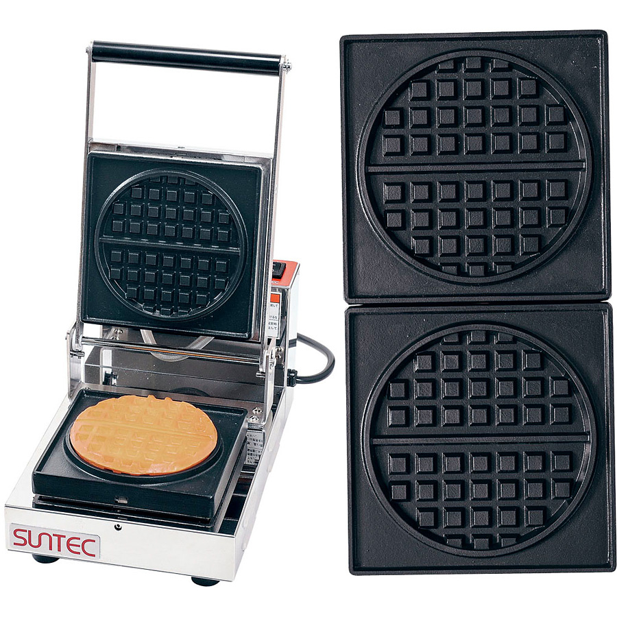 サンテック ワッフルメーカー サンテック マルチベーカープチ フッ素加工付 MPT-1 ワッフル丸型