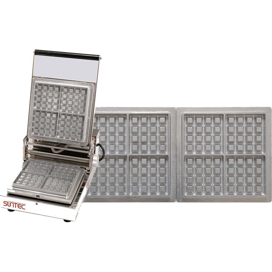 サンテック マルチベーカー 1連式 MAX-1 ベルギーワッフル正角型4個取