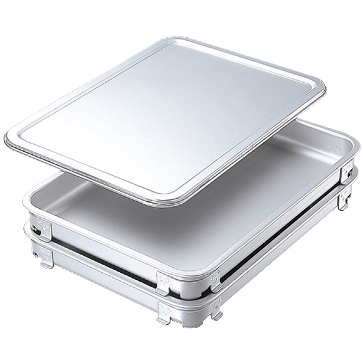 アルミ エコクリーン 餃子バット 生鮮バット 6枚取 - 調理器具のSHOKUBI