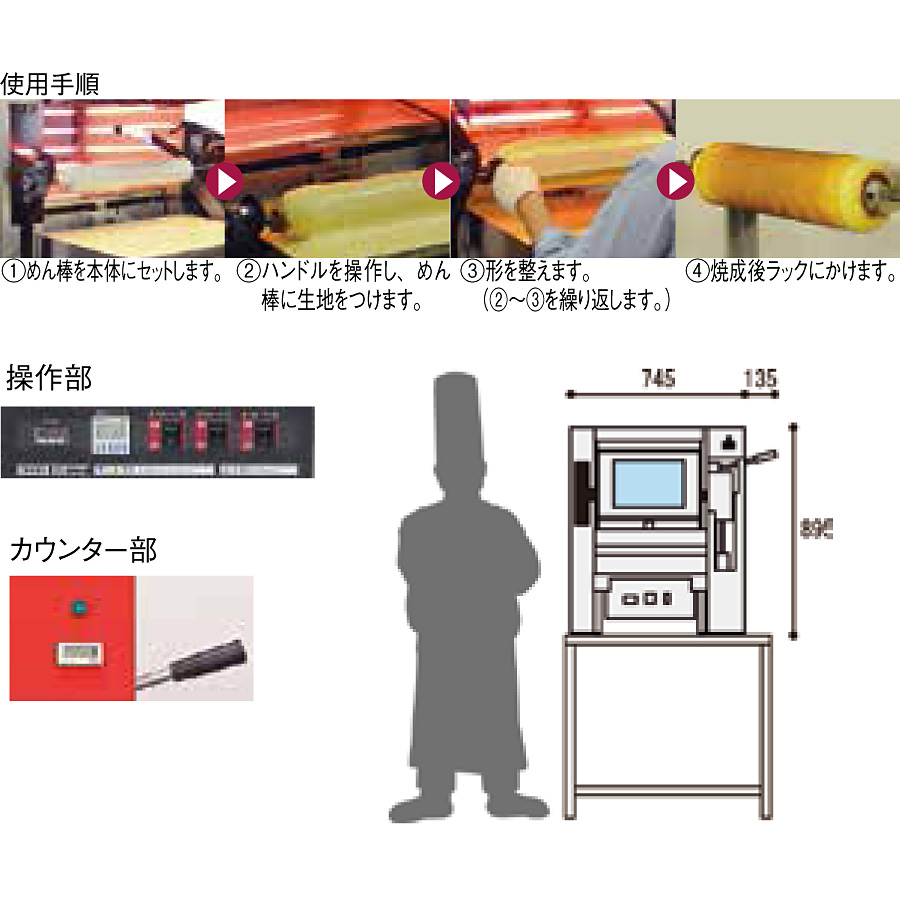 電気式 バームクーヘンオーブン BUE01B 調理器具のSHOKUBI