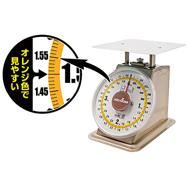 ワールドボス 並型上皿自動秤 MYM-4 4kg - 調理器具のSHOKUBI