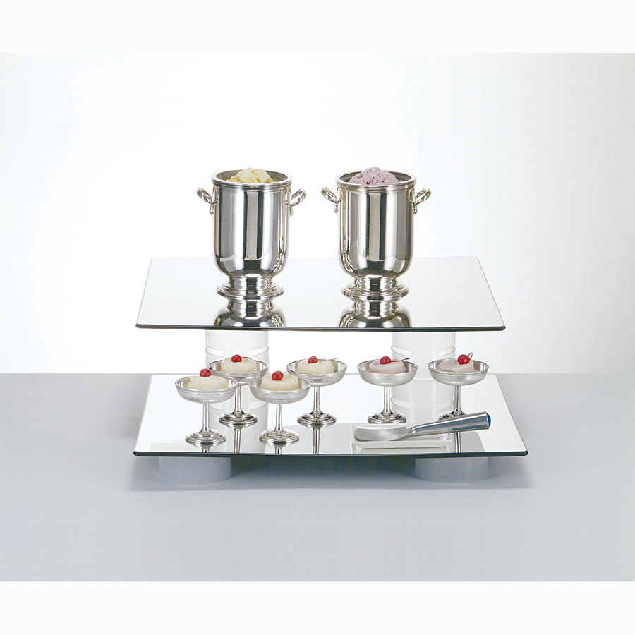 遠藤商事 アクリルブッフェトレイ 長角ミラー M6450 L NBT0603 アクリルブッフェトレイ 長角ミラー M6450 L 遠藤商事 BUFFET STATION