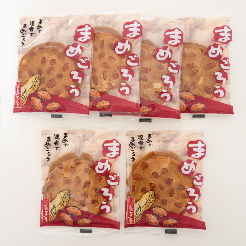 小松製菓 巖手屋 南部せんべい 6枚入り No.1971 まめごろう - 調理器具